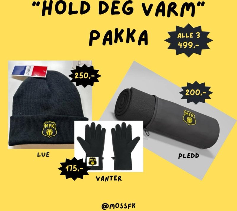 Kjøp "Hold Deg Varm" pakka til redusert pris!